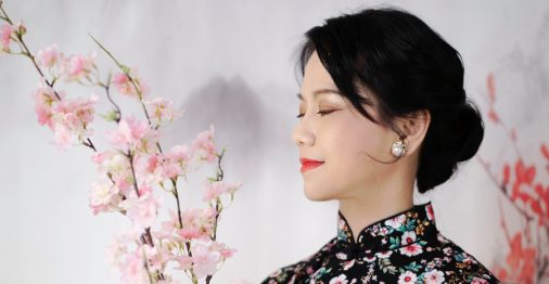 cheongsam hairstyles