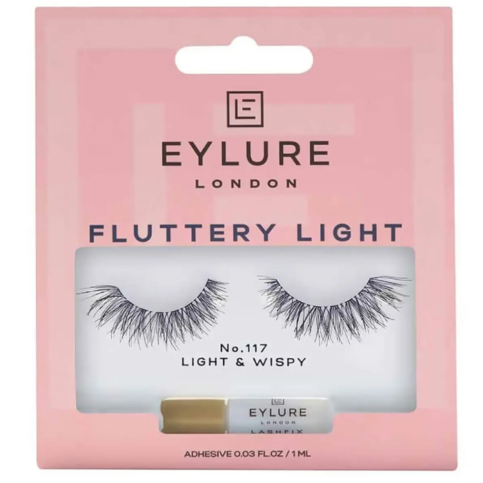 best wispy lashes - eylure fluttery light no. 117