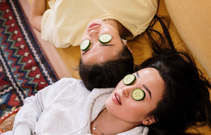 Fasting Dark Eye Circles Tips cucumber eyes