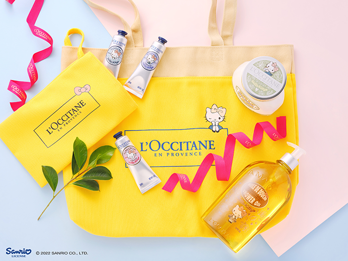 L'Occitane x Hello Kitty collab Eco Tote Bag