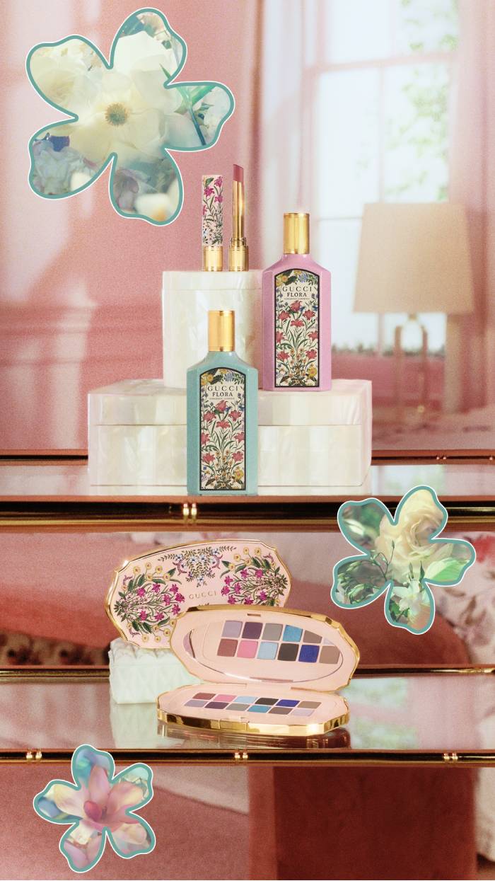 Gucci Flora makeup collection