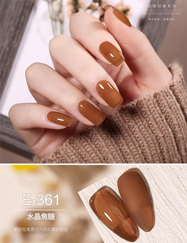 7Ml Thermal Gel Nail Polish Coffee Brown 3 Layers Temperature Color  Changing Gel Varnish Semi Permanent Soak Off Uv Led Nail Art Manicures  Autumn Winter Popular Nail Design Decoration Gift | SHEIN USA