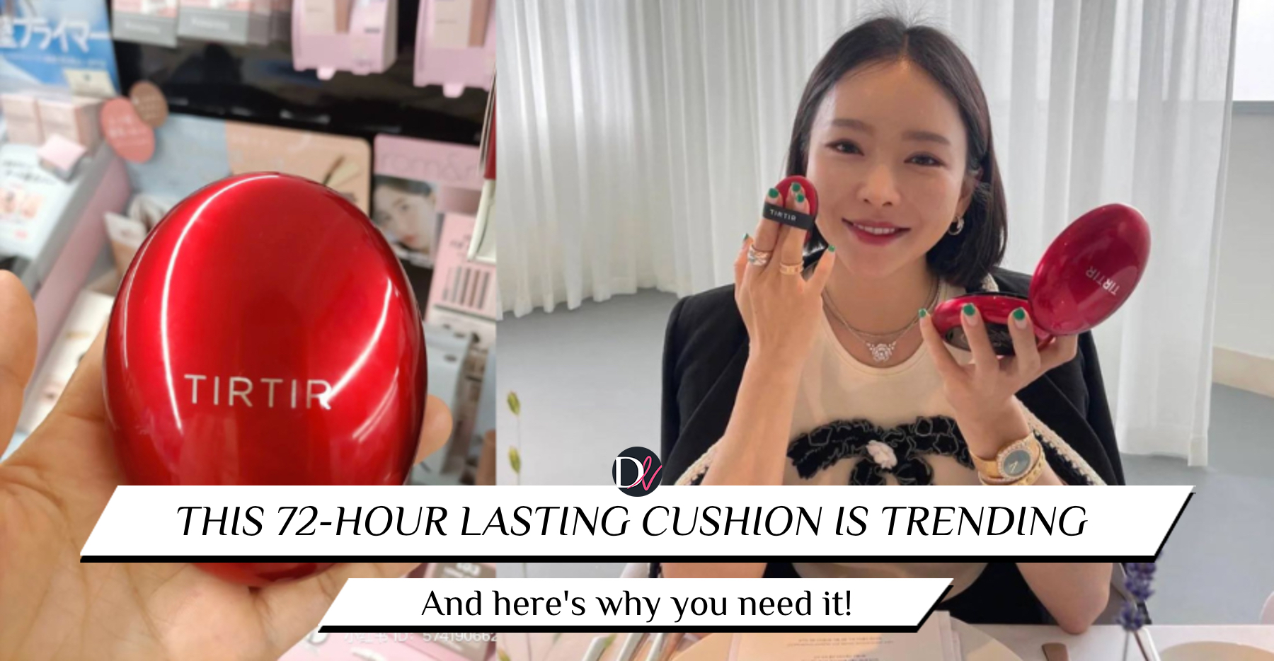 This cushion is the trendiest base makeup product in Japan right now