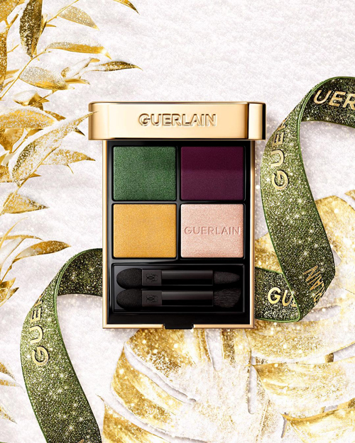 ゲランOmbres G 879 Gliterry Tigerアイシャドウパレット Guerlain Glittery Tiger Ombres G Quad Eyeshadow Palette