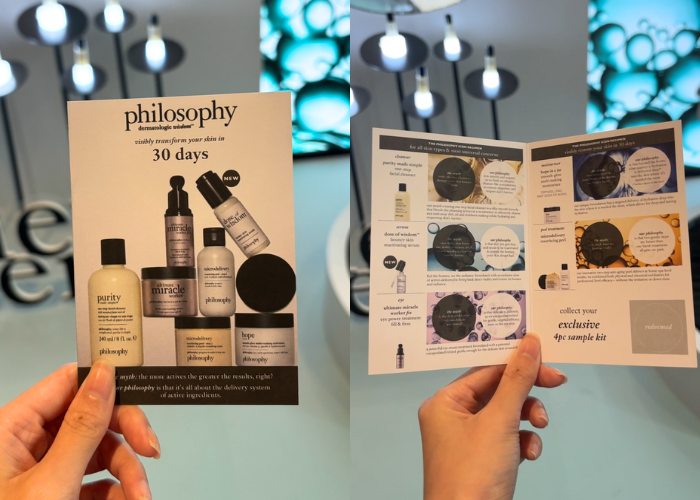 philosophy pop-up