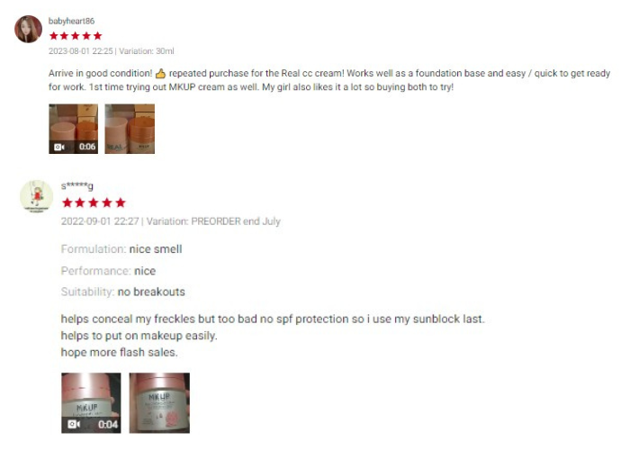 MKUP Real Complexion Cream shopee review