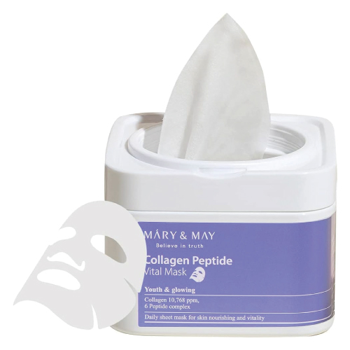 Mary-&-May-Collagen-Peptide-Vital-Beauty-Mask