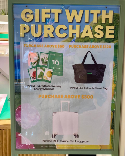 innisfree 10th anniversary promo deals