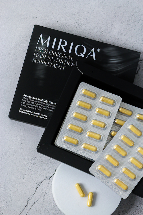 miriqa hair pills out