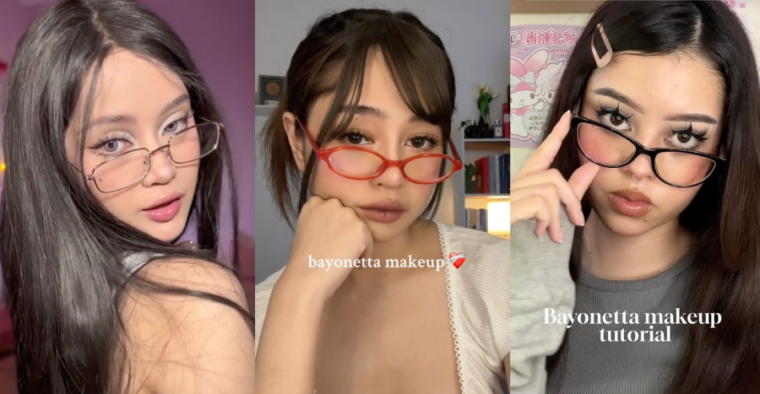 Bayonetta makeup