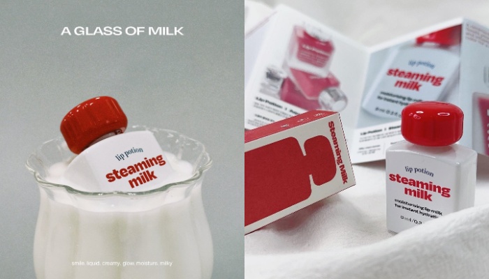Alternative Stereo Steaming Milk Lip Potion
