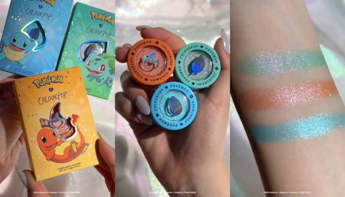 Colourpop x Pokemon Super Shock Shadow Ultra Glitter