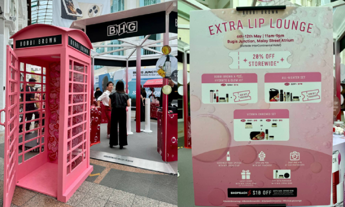 bobbi brown pop up singapore