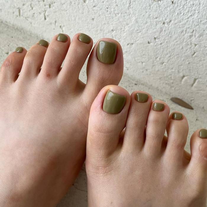 Pedicure Olive
