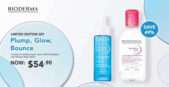 bioderma plump glow bounce set