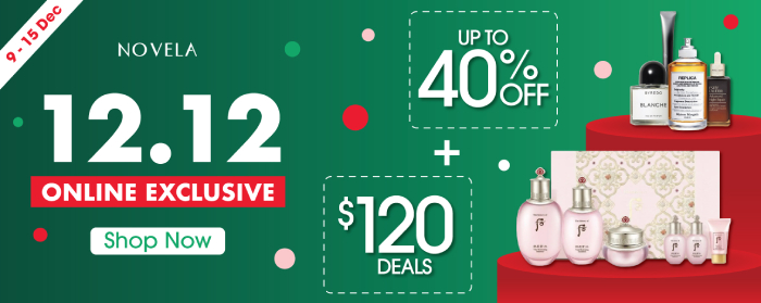 12.12 beauty deals 2024 novela