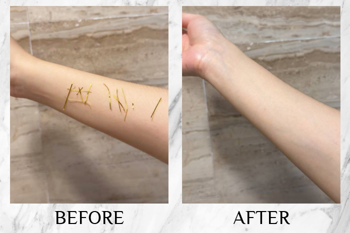 qv cream confetti test