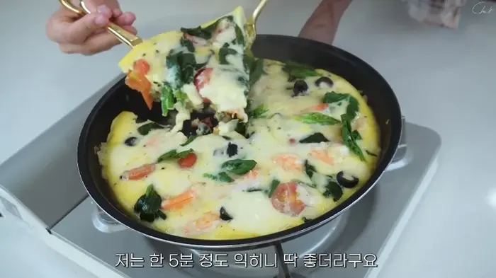 Prawn Italian Frittata