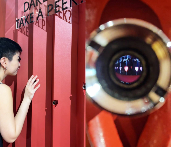 ysl beauty the inks pop-up peephole