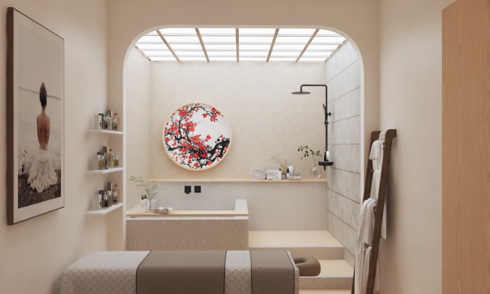 jb massage - 38°c Onsen Spa treatment room