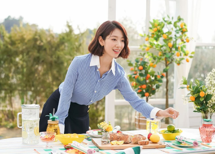 park shin hye beauty tips diet