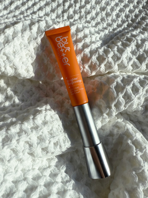 But Better Brighter Beginnings LED + EMS Anti Dark Circles Eye Cream lifestyle shot 2