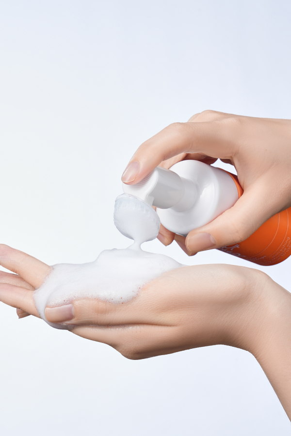 But Better Vitamin C + Refreshing Cleansing Mousse texture