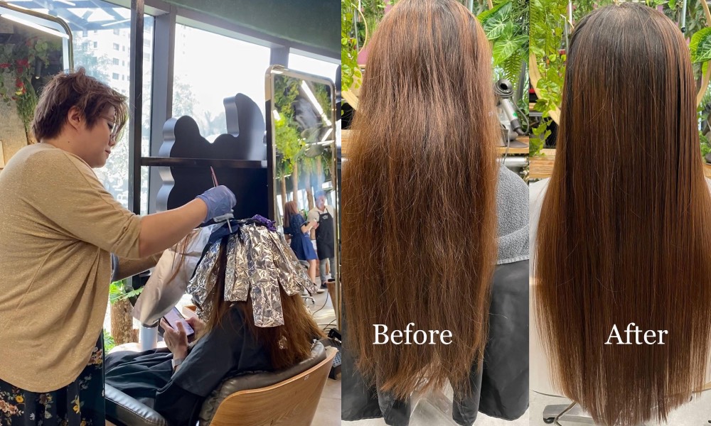 Hair salons kl - Walking On Sunshine hair treatment