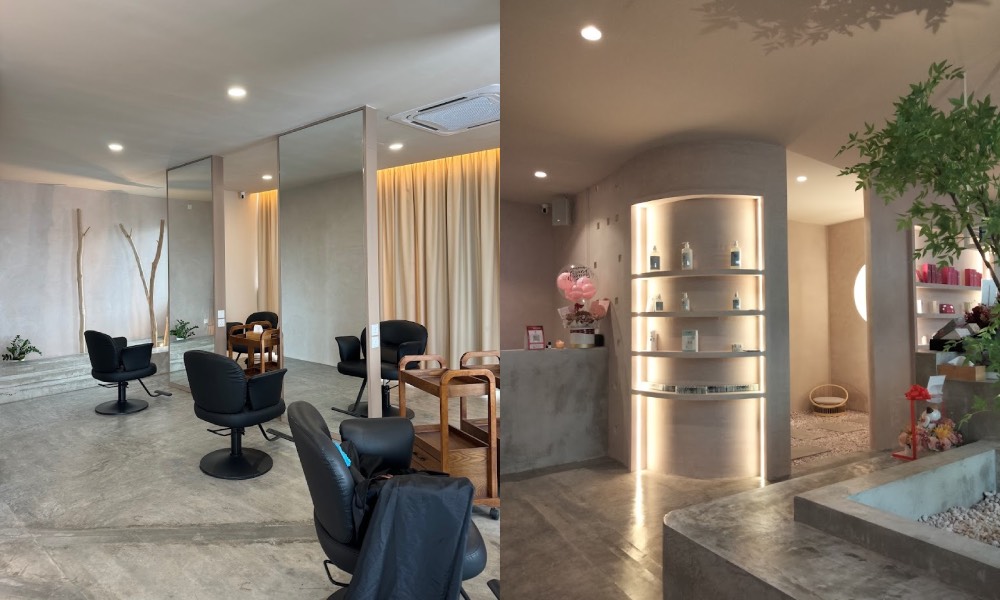 Kindes hair salon - JB -interior