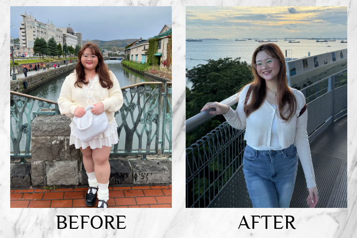 germaine weight loss journey before after 1