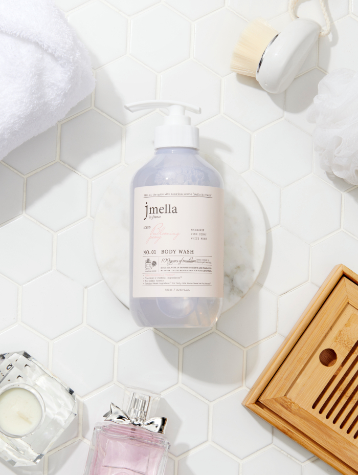 jmella body wash blooming peony review