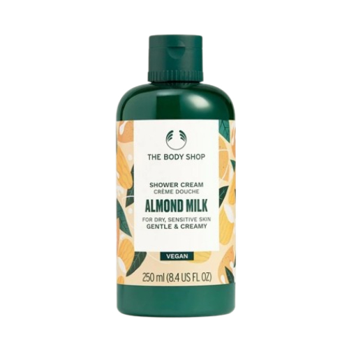 the body shop almond milk shower cream