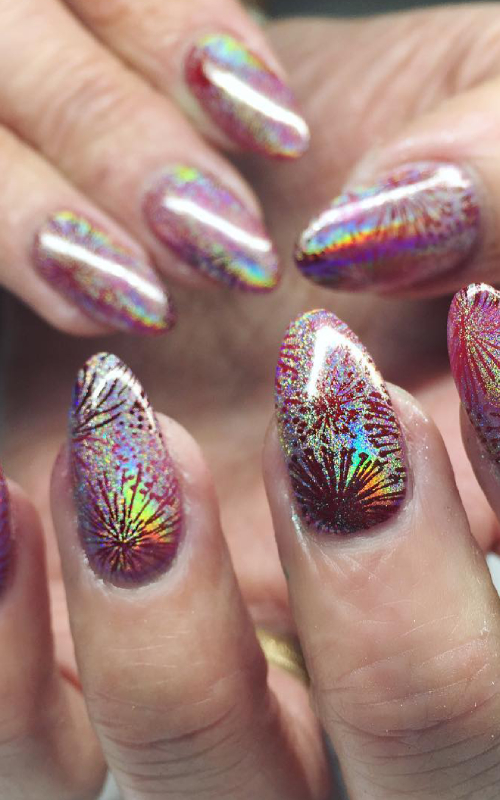 singapore national day manicure fireworks