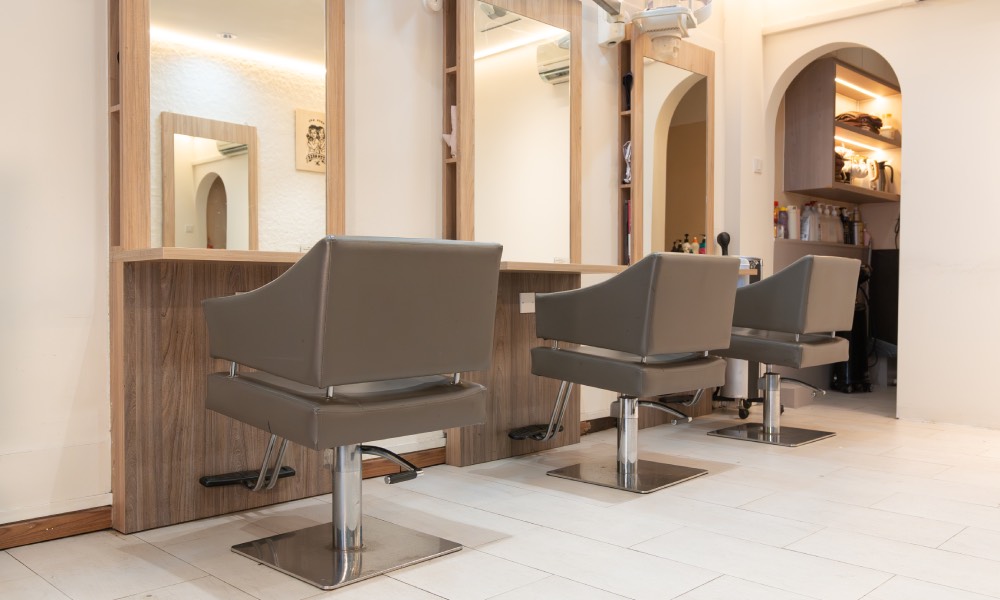 jin hair studio interior