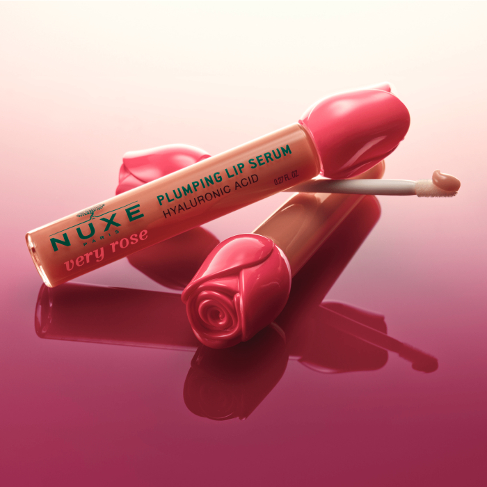 nuxe very rose plumping lip serum