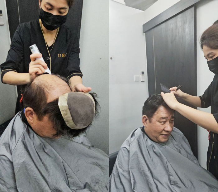 uec hair studio process