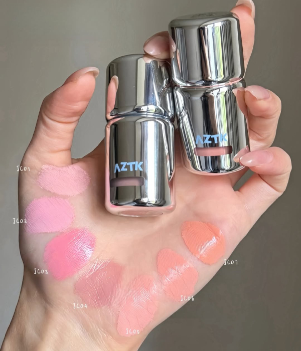 xiao hong shu rednote makeup aztk blush
