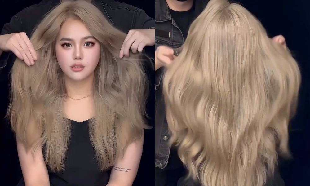 Mid Valley hair salon - Luxe Studio (Sogo) - blonde hair
