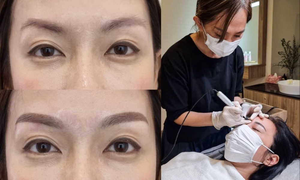 brow embroidery - Bernice Brow Artistry.