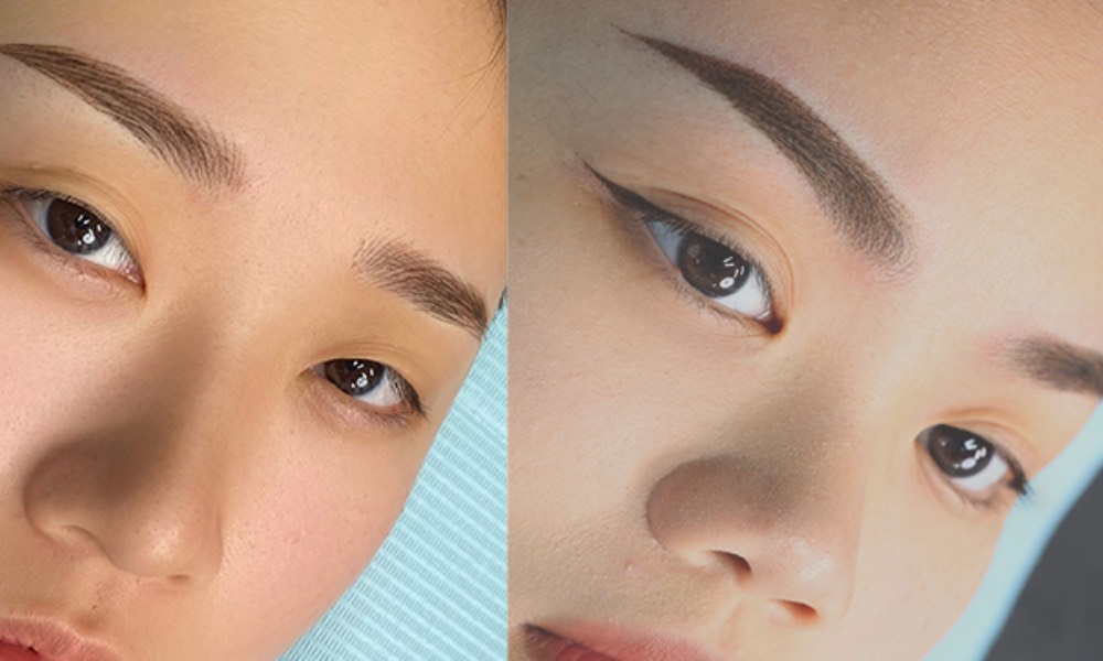 brow embroidery - Jenny Ling.