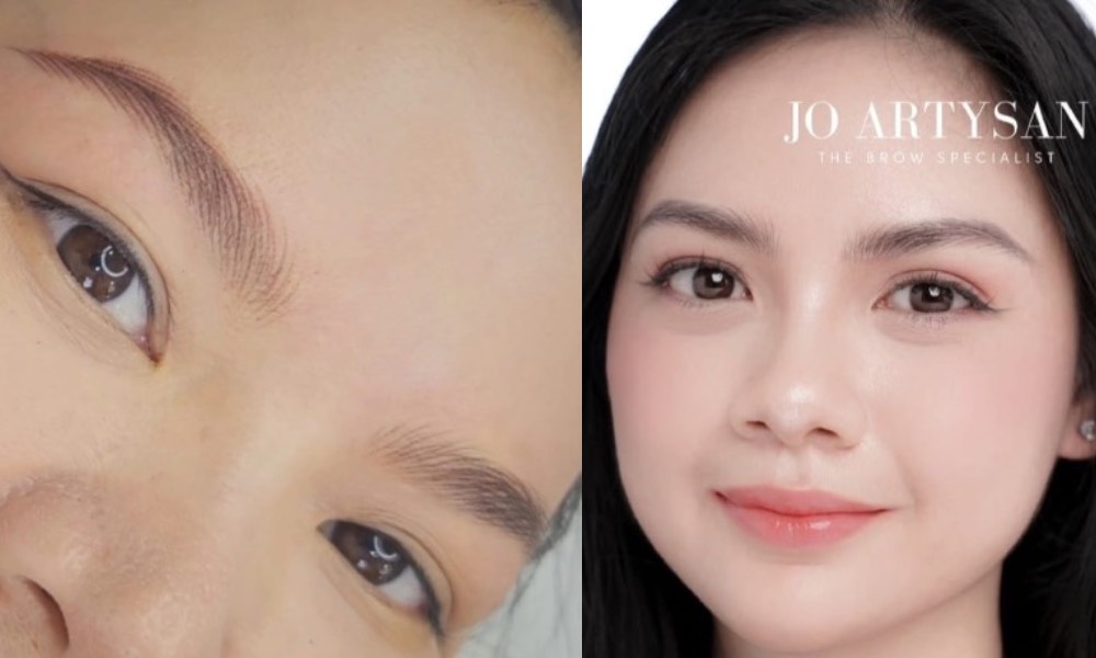 brow embroidery - Jo Artysan.