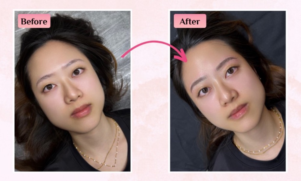 brow sketcher - brow embroidery - female before_after