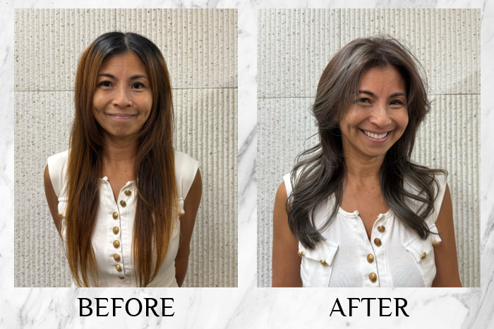 chez vous grey hair blending review yangling