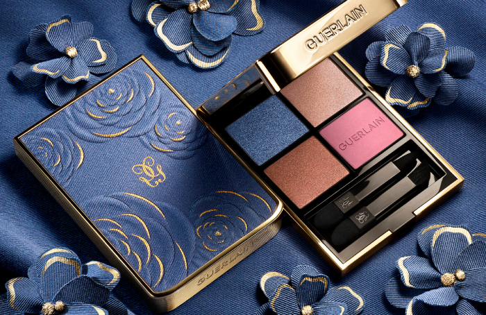 guerlain Ombres G in 396 Denim Blossom