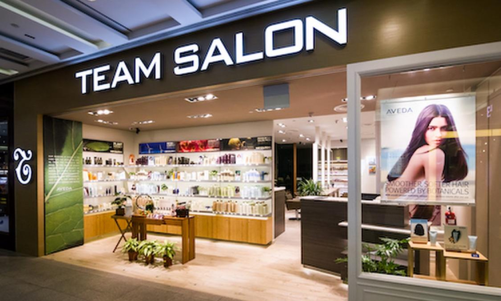 Perm hair - team salon.