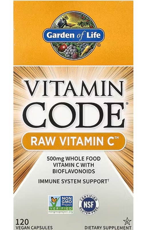 alt= garden of life vitamin c