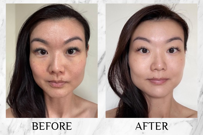 Irise Collagen Glow Shot - before/after