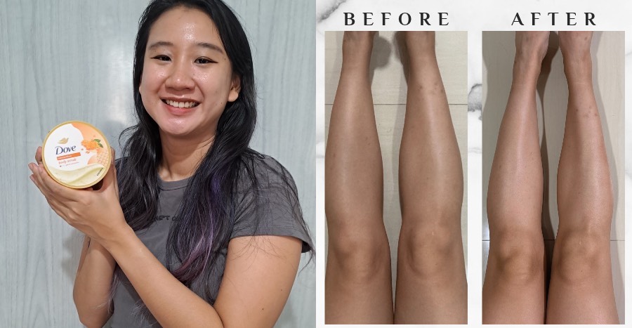 dove body scrub rrr