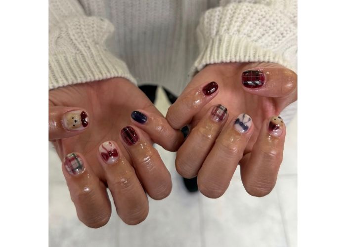 preppy nails